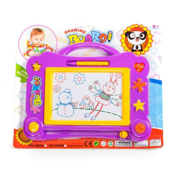 HK MINI IGRAČKA TABLA PIŠI BRIŠI SA PEČATIMA