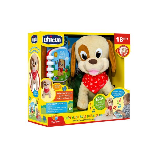 CHICCO IGRAČKA KUCA LAKI KOJI PRIČA PRIČE