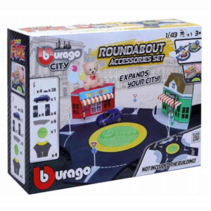BURAGO CITY ROUNDABOUT PLAYSET