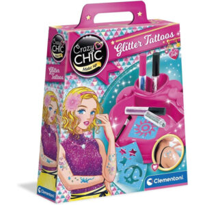 CRAZY CHIC GLITTER TATOO SET