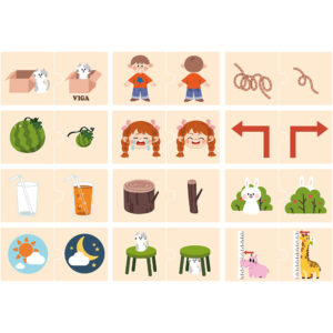 Viga puzzle suprotnosti